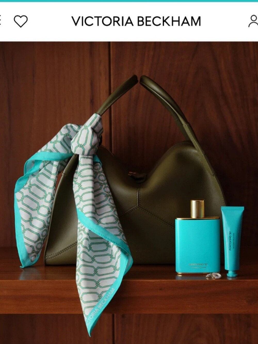 Victoria Beckham Portofino '97 Limited Edition Scarf In A Chain Link Pattern